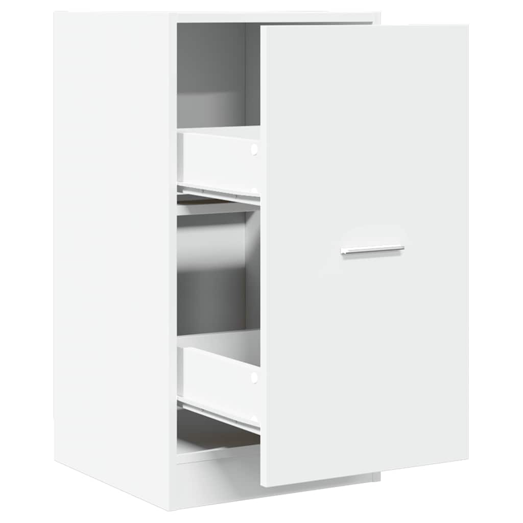 Apothekerschrank Weiß 30 x 41 x 174,5 cm Holzwerkstoff