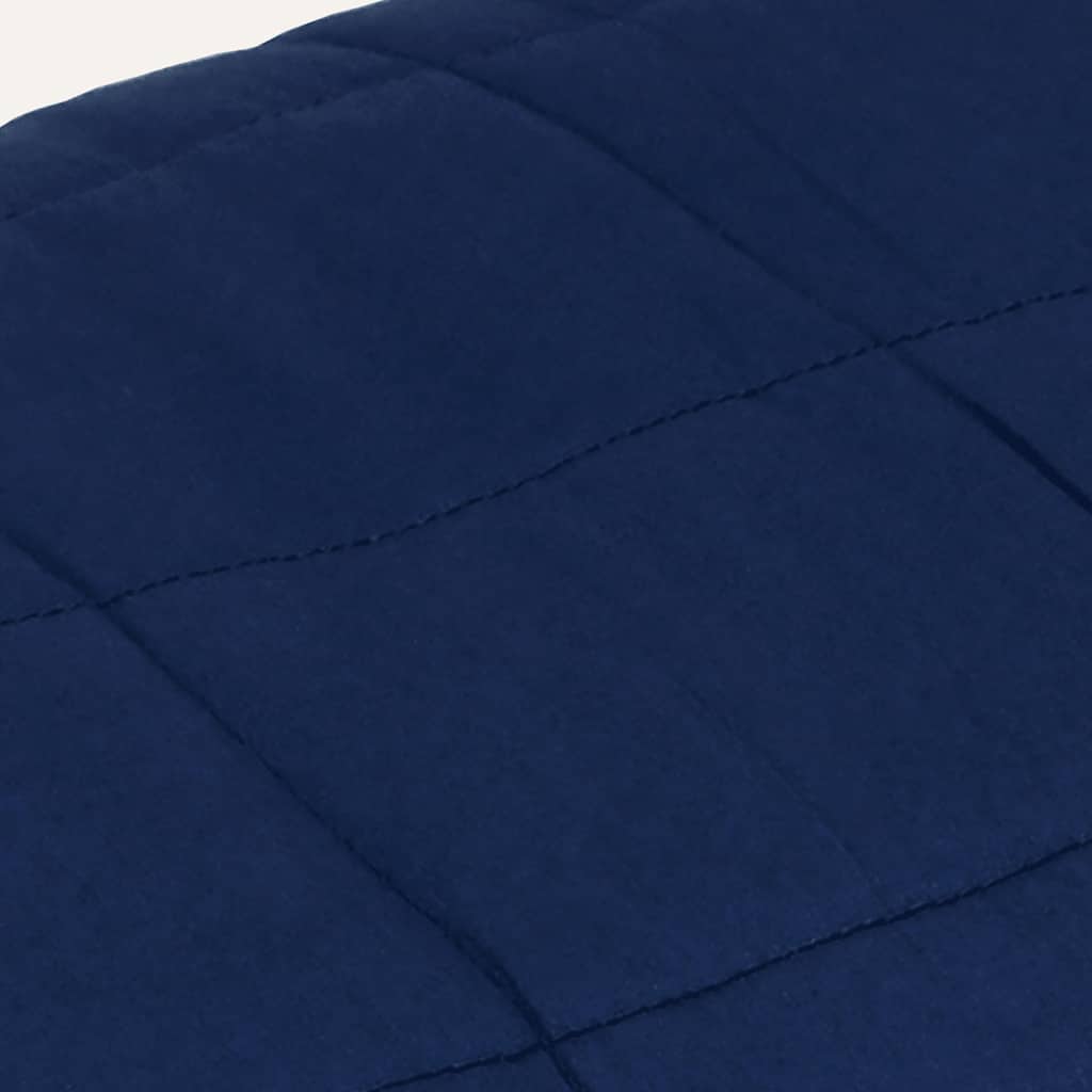 Gewichtsdecke Grau 122x183 cm 5 kg Stoff