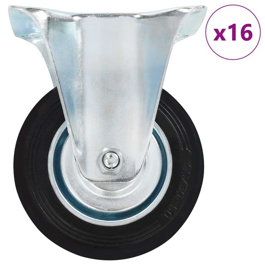 Bockrollen 4 Stk. 100 mm
