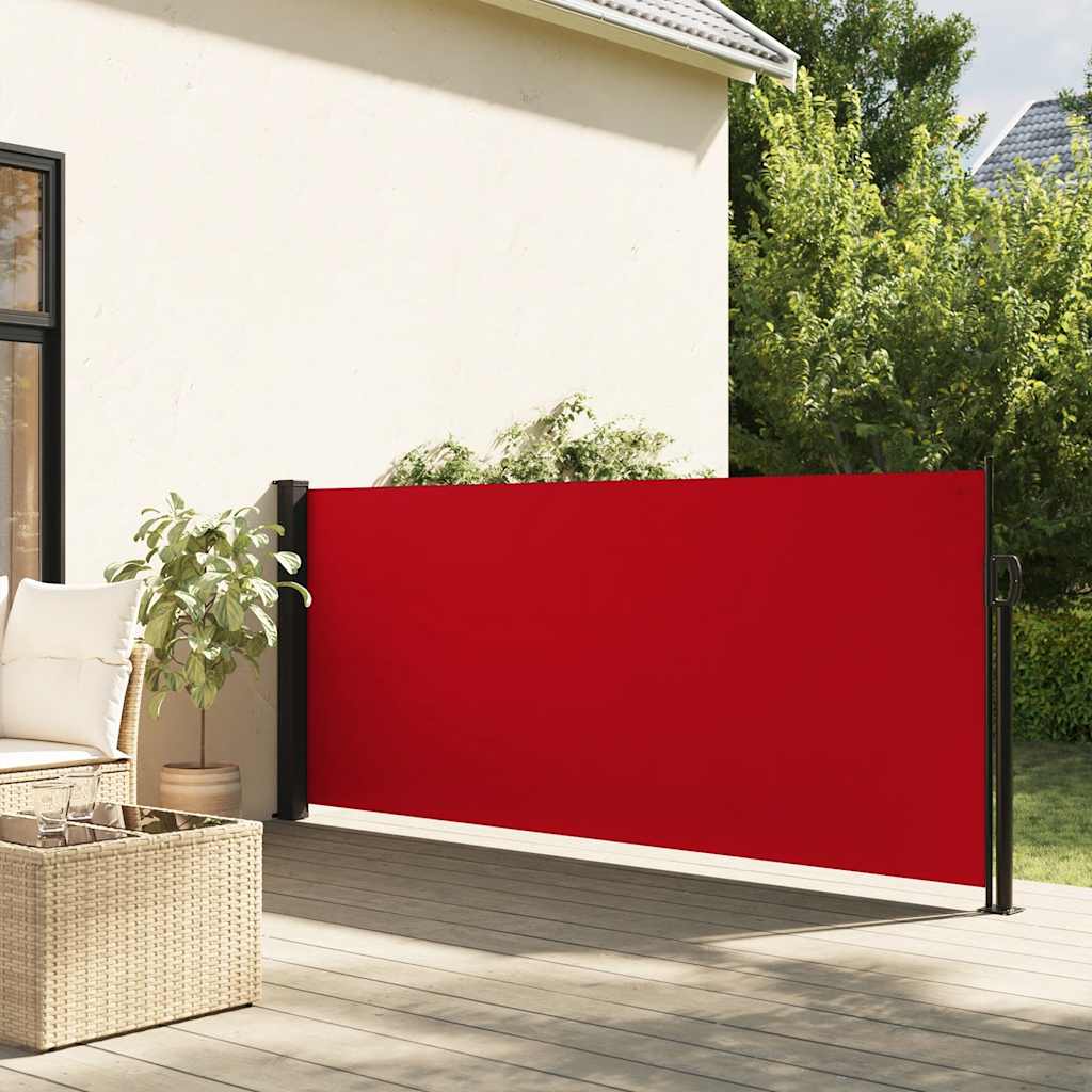 Seitenmarkise Ausziehbar Schwarz 100x300 cm