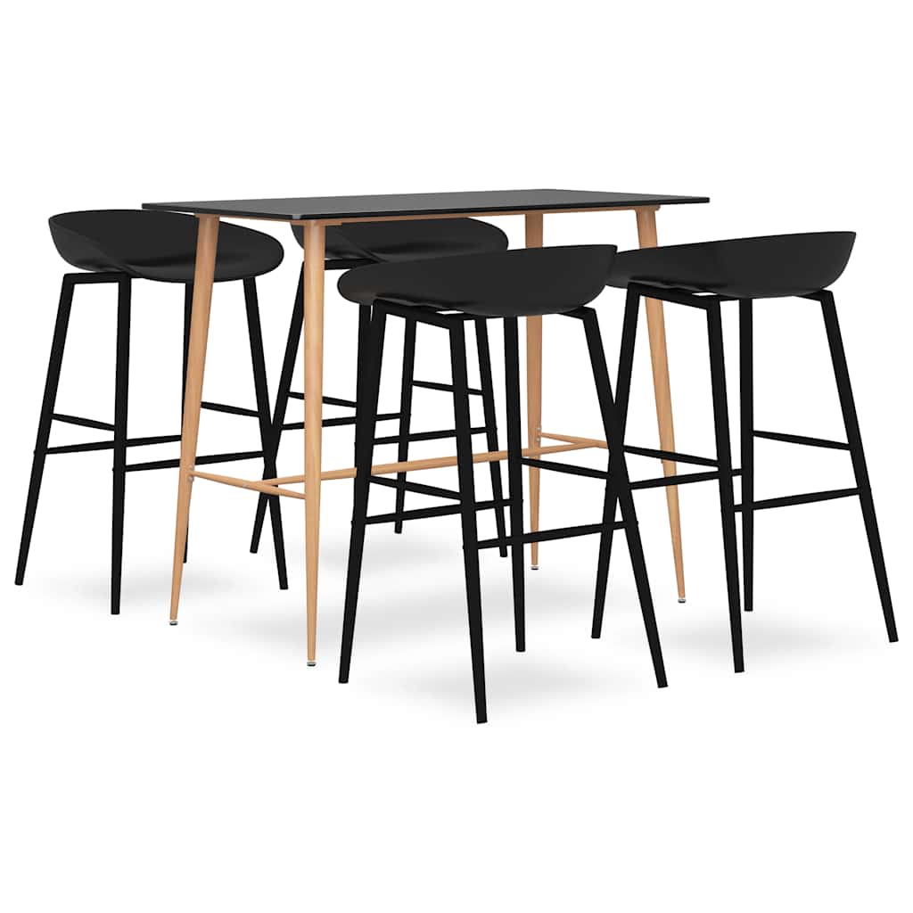 5-tlg. Bar-Set Weiß