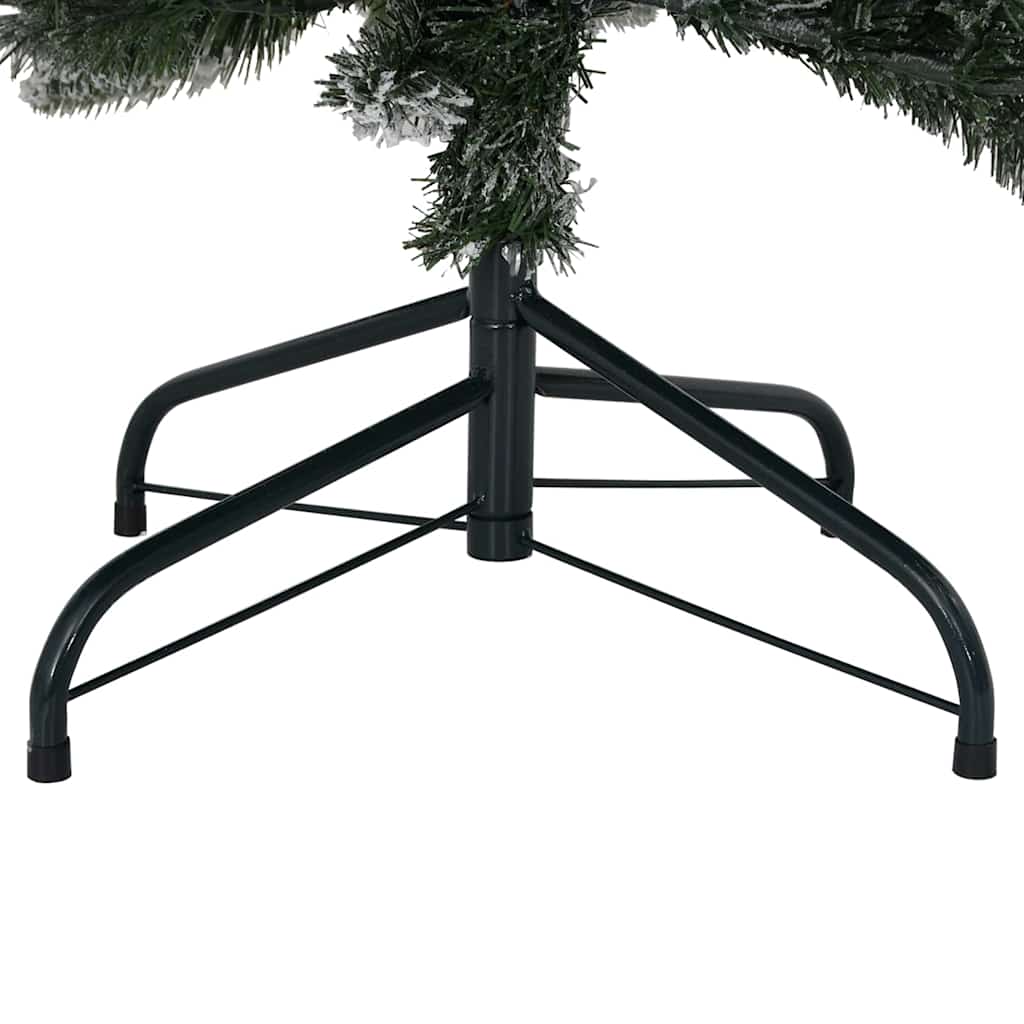 Künstlicher Weihnachtsbaum mit 150 LEDs mit Ständer Weiß 120 cm