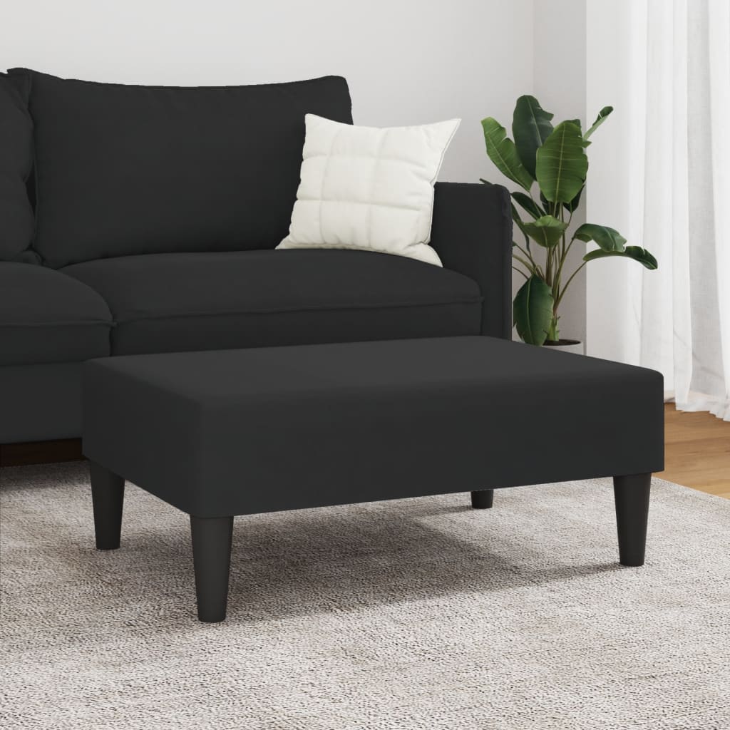 Fußhocker Blau 77x55x31 cm Samt