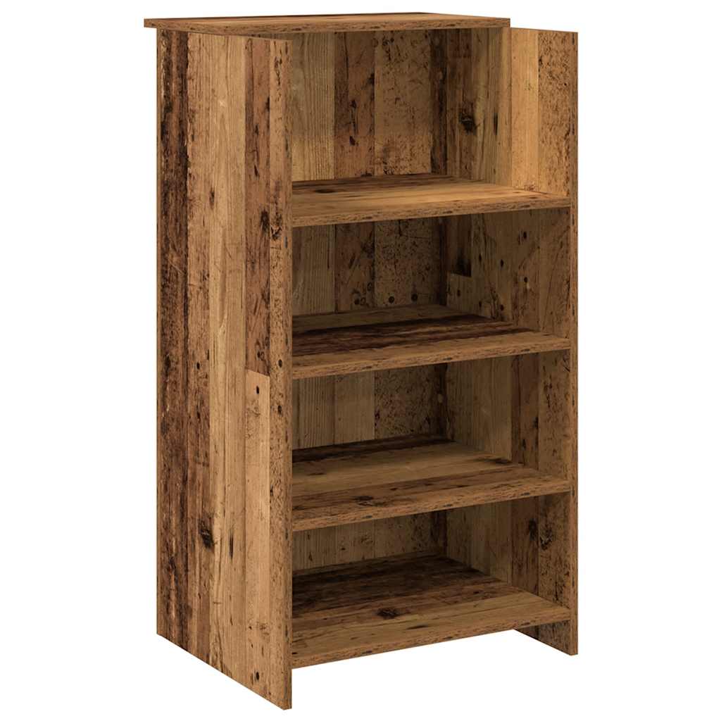 Empfangstresen Weiß 100 x 50 x 103,5 cm Holzwerkstoff