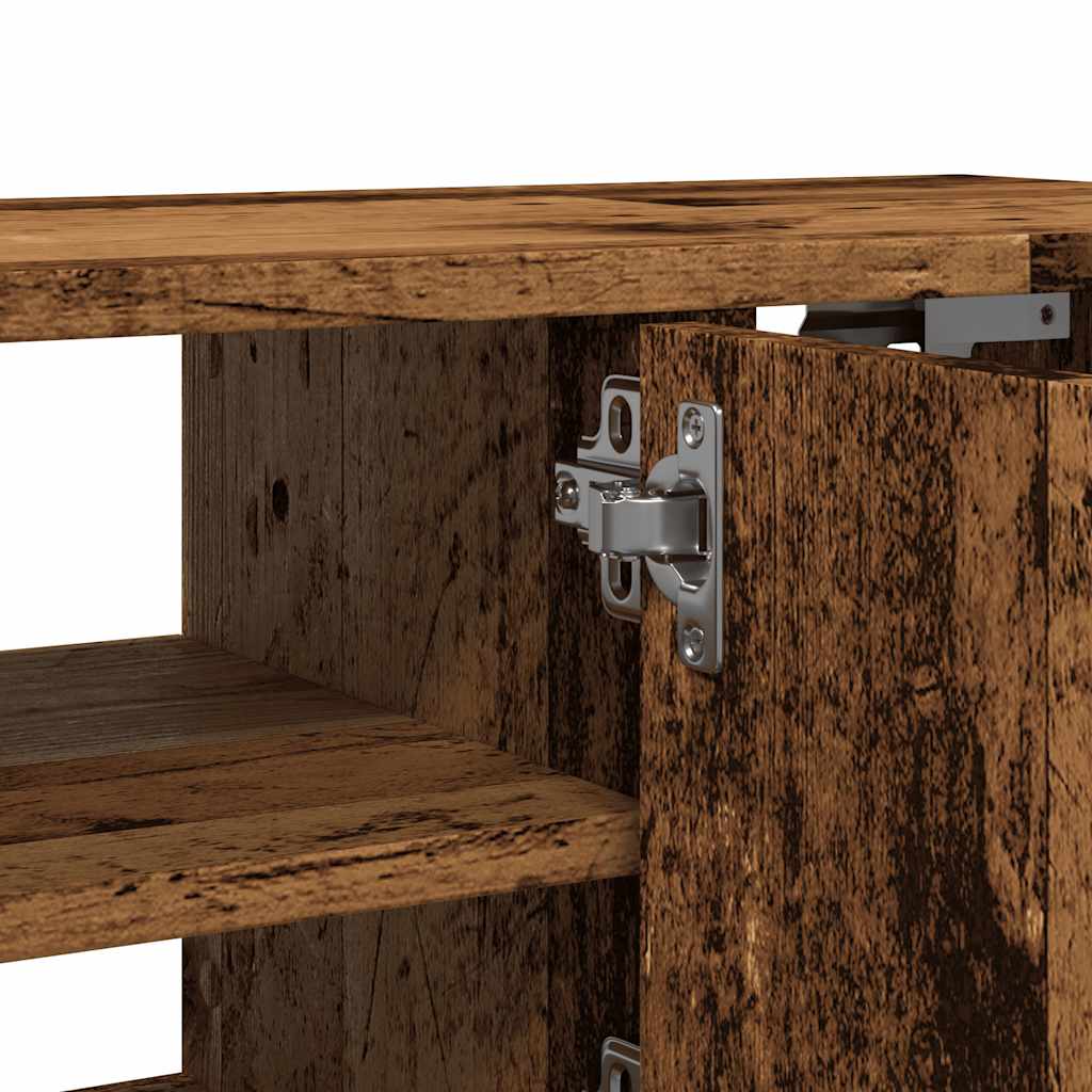 Wandregal Weiß 102x30x29 cm Holzwerkstoff