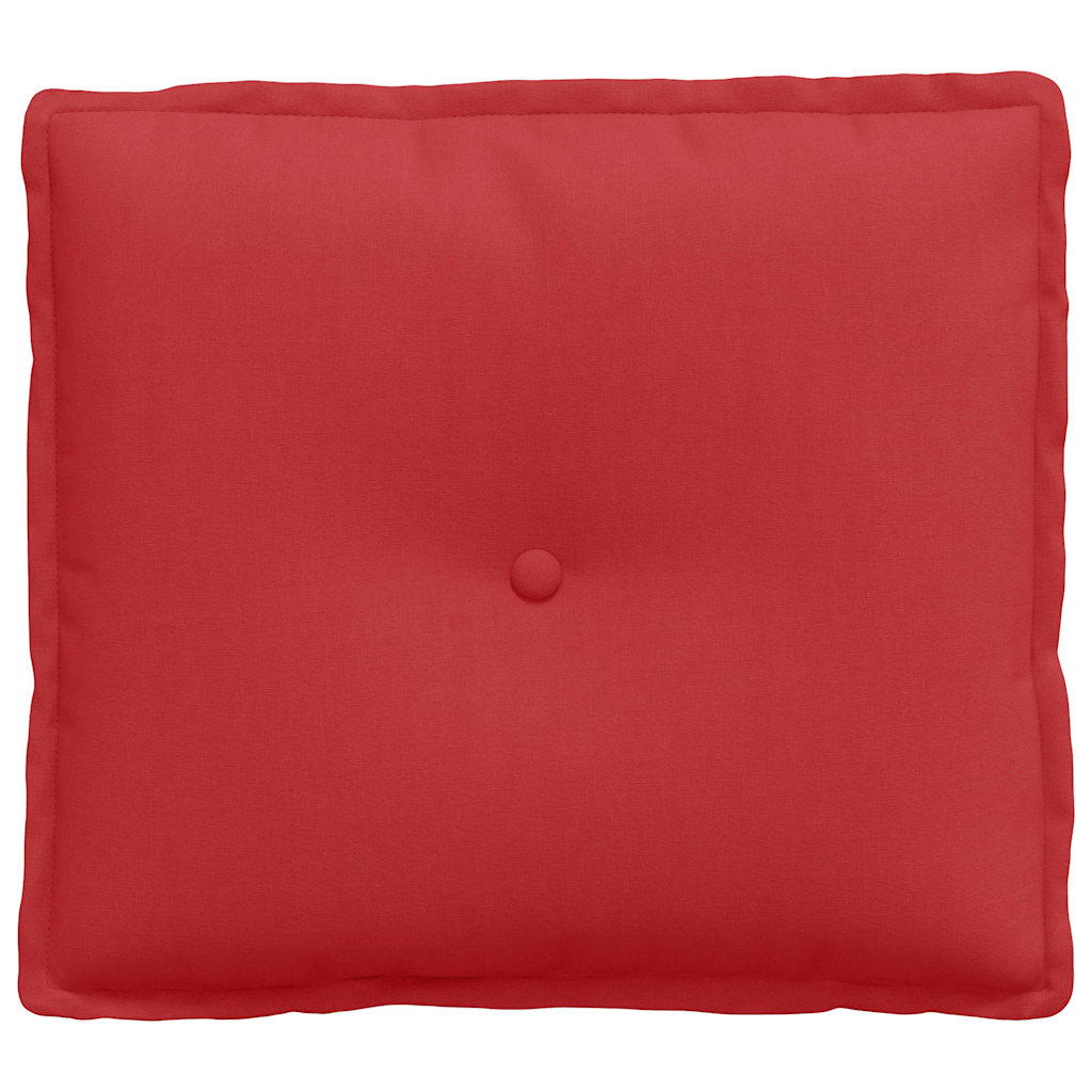 Rückenkissen Hellgrau 50 x 19 x 45 cm Stoff