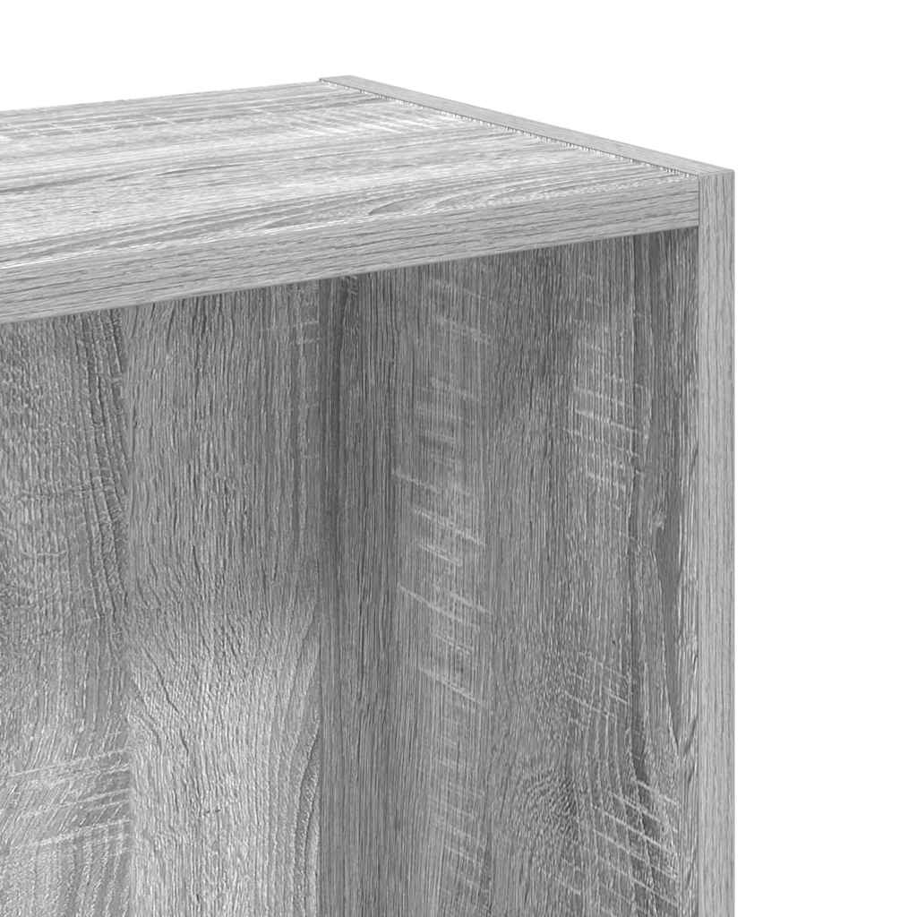 Bücherregal Weiß 40x24x75 cm Holzwerkstoff
