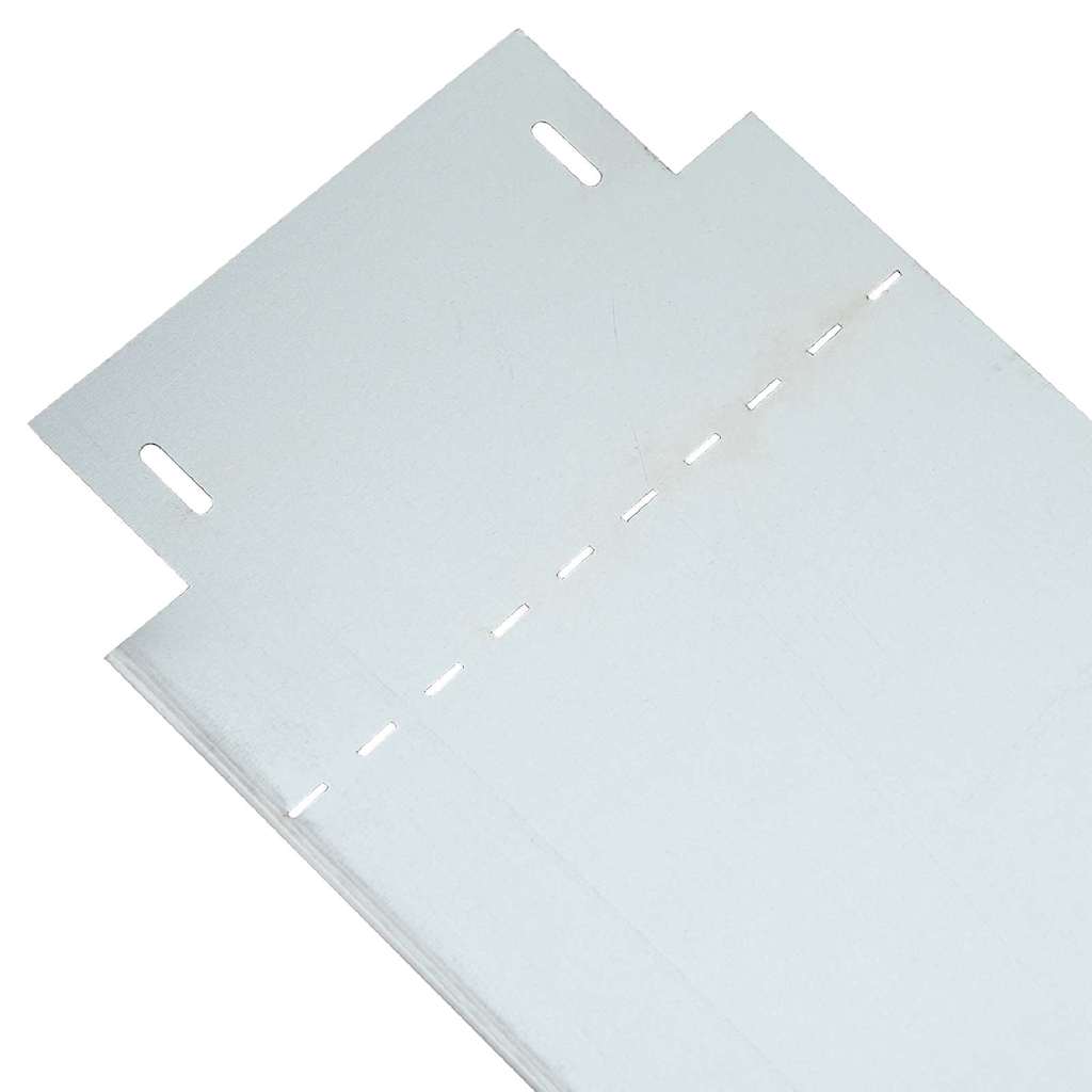Flexible Rasenkante 5-er Set Verzinkter Stahl 100x14 cm