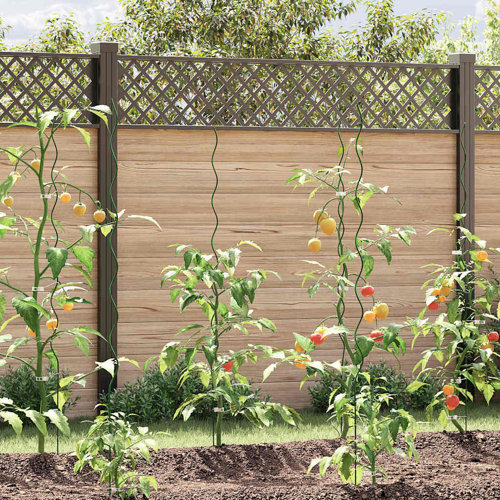 Tomaten-Spiralstäbe 50 Stk. 170 cm Verzinkter Stahl