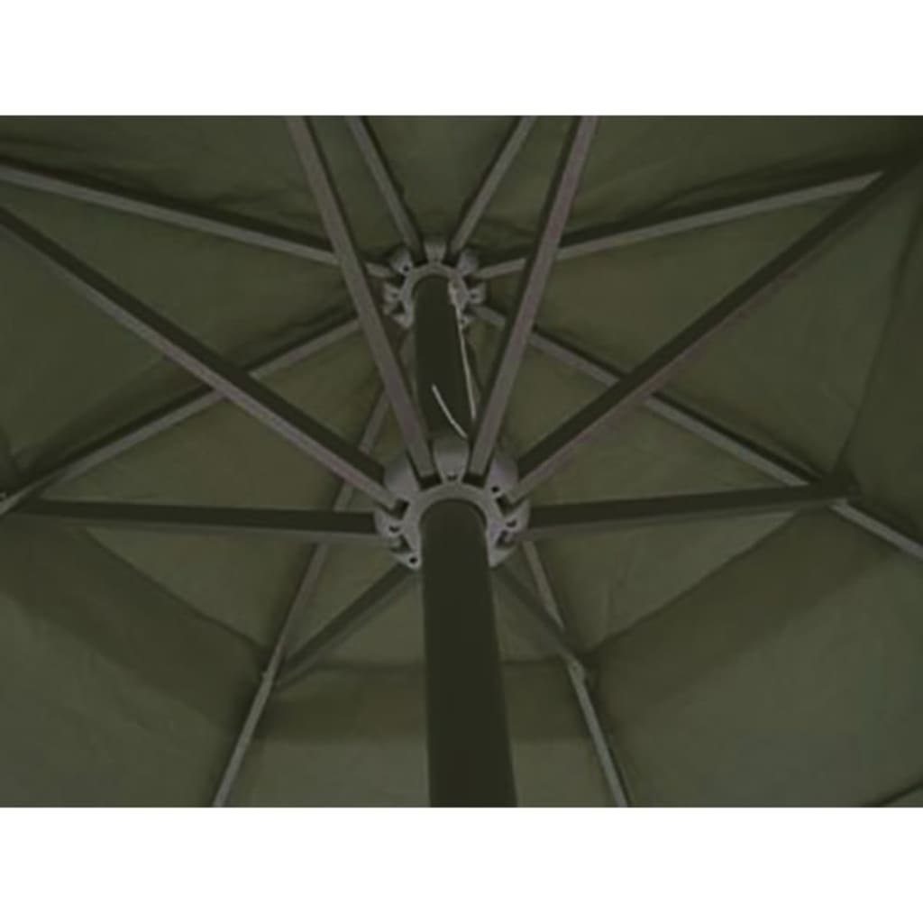 Sonnenschirm Aluminium Tragbarer Sonnenschirmständer Weiß
