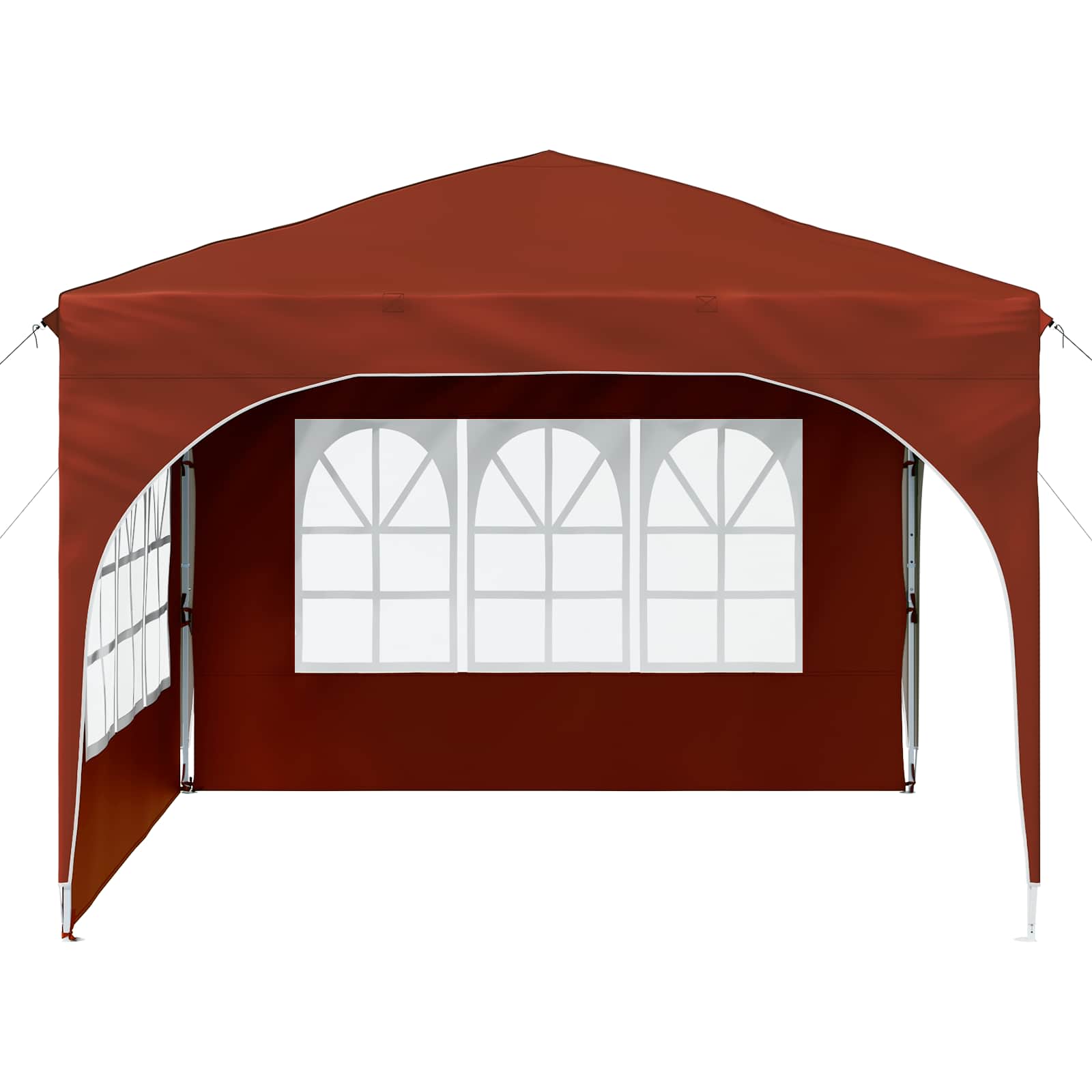 Pop-up Partyzelt 290 x 290 x 245 cm Creme
