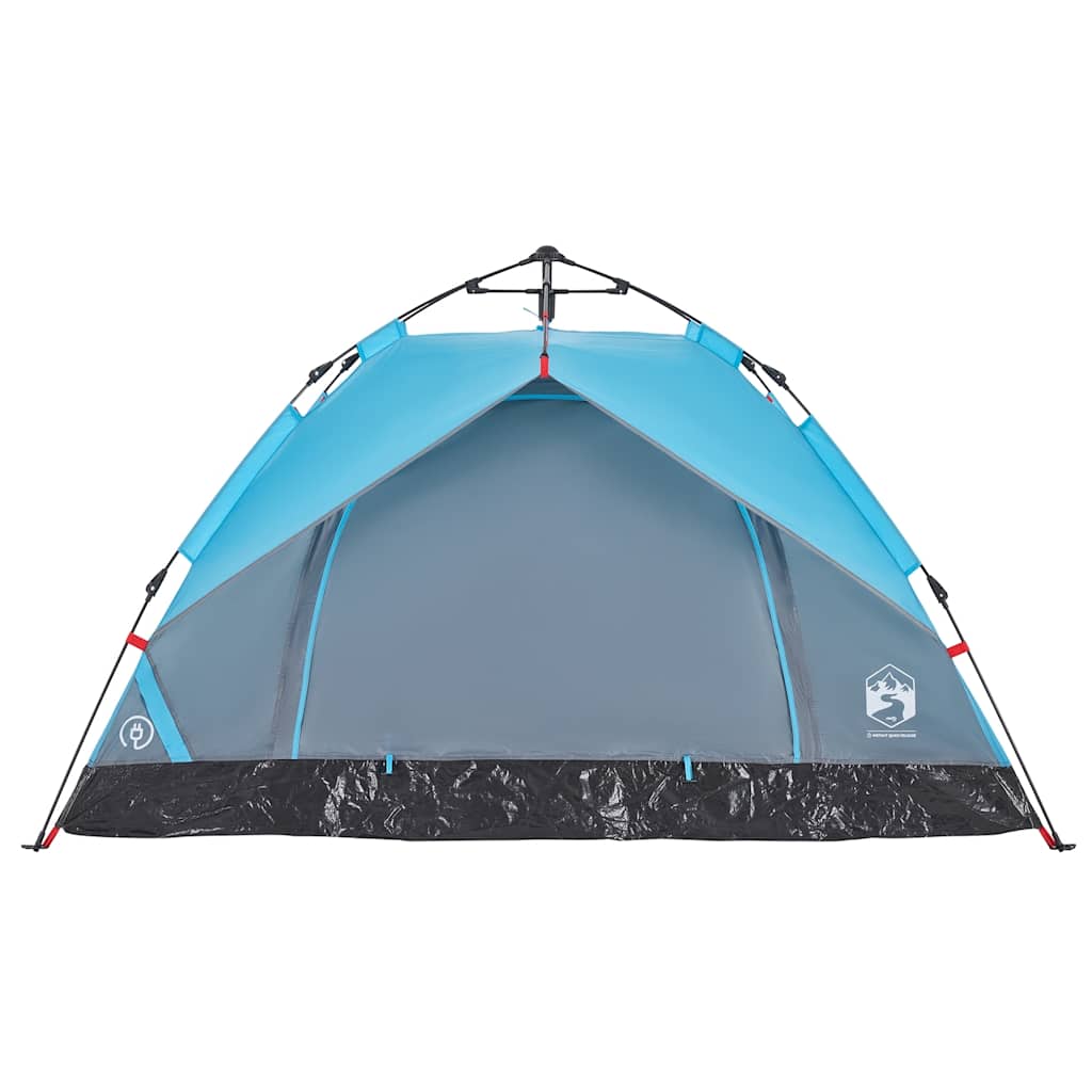 Kuppel-Campingzelt 2 Personen Grün Quick Release