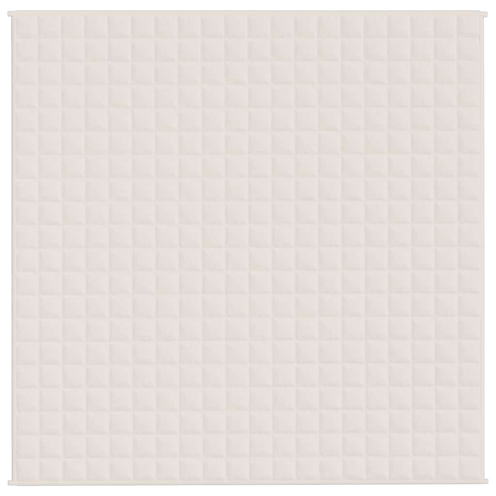 Gewichtsdecke Grau 122x183 cm 5 kg Stoff