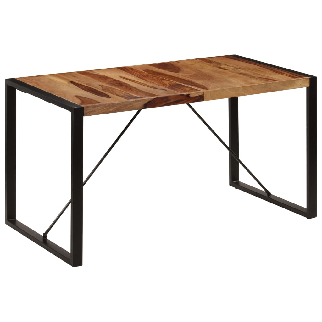 Esstisch 220x100x75 cm Massivholz Akazie