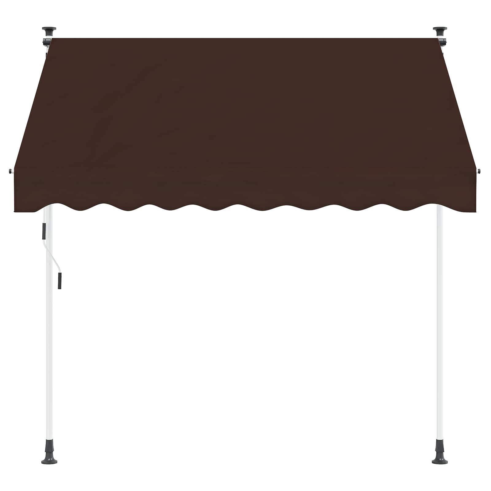Einziehbare Markise Handbetrieben 150 cm Anthrazit