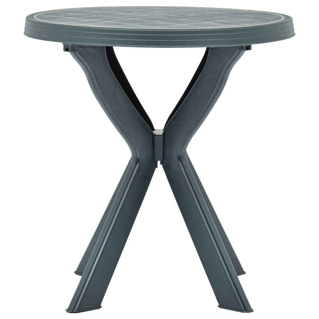 Bistrotisch Weiß Ø70 cm Kunststoff