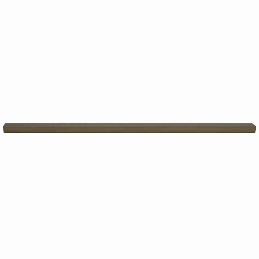 Treppenkantenprofile in L-Form 15 Stk. Aluminium 90 cm Silbern