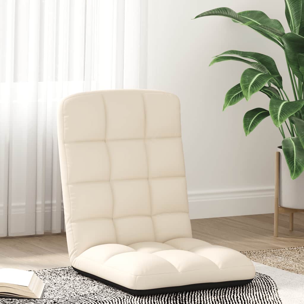 Bodenstuhl Faltbar Senfgelb Stoff
