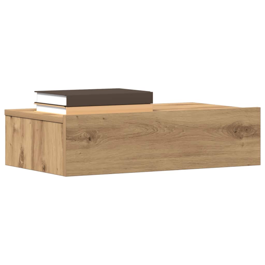 Nachttisch Altholz-Optik 60x35 cm Holzwerkstoff