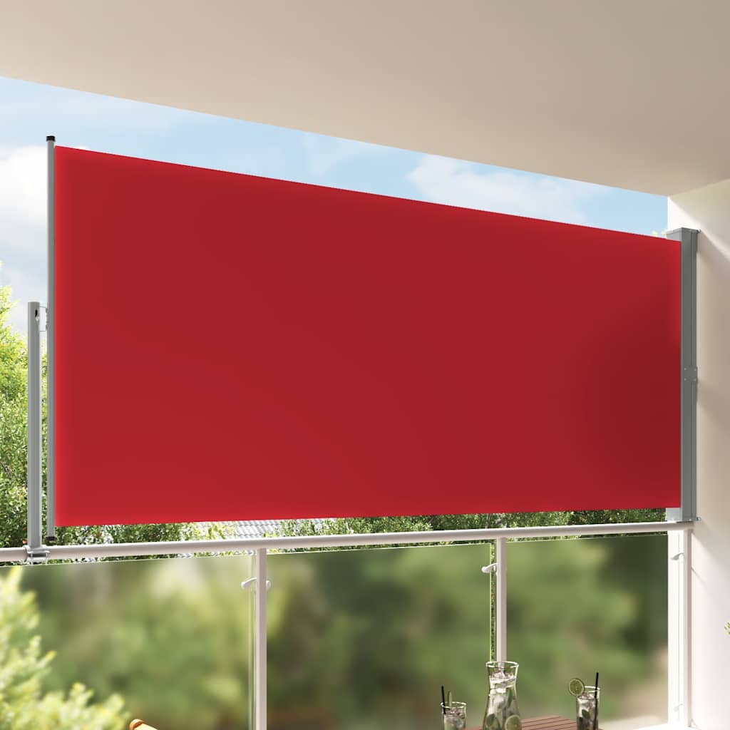 Seitenmarkise 60 x 300 cm 100% Polyester Eisen Stahl