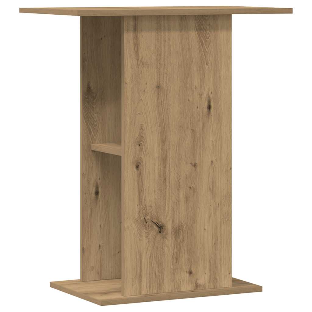 Aquariumständer Weiß 60,5x36x72,5 cm Holzwerkstoff
