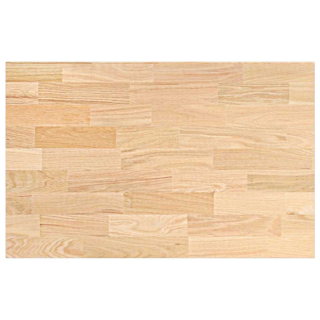 Küchenarbeitsplatte 40x63,5x2,7 cm Massivholz Eiche Rechteckig