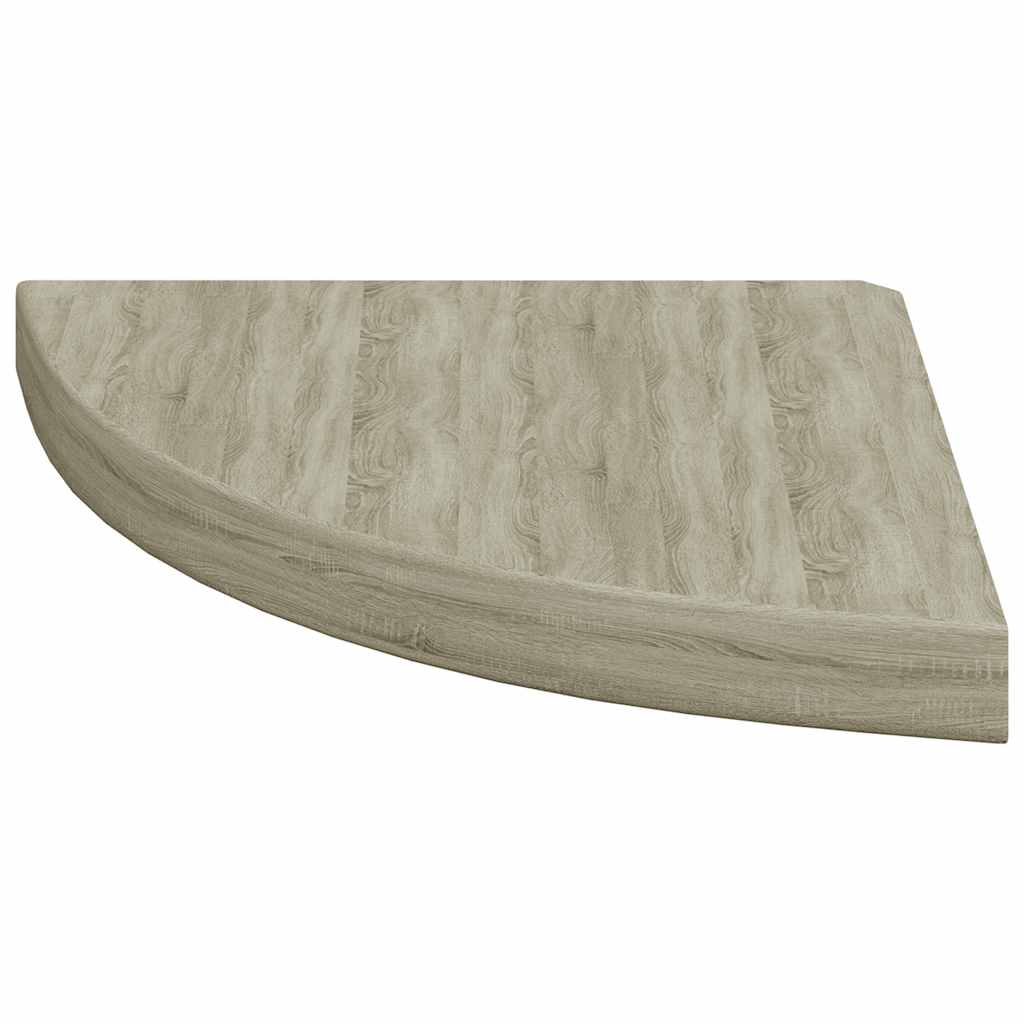Schwebende Eckregale 2 Stk. Hochglanz-Weiß 25x25x3,8 cm MDF