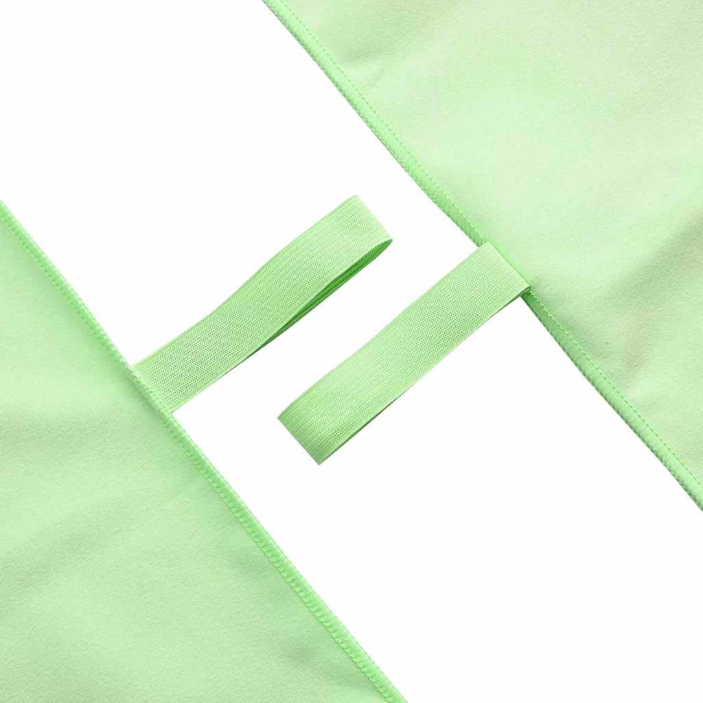 Sporthandtücher 2 pcs Schwarz 50 x 30 cm Polyester und Polyamid