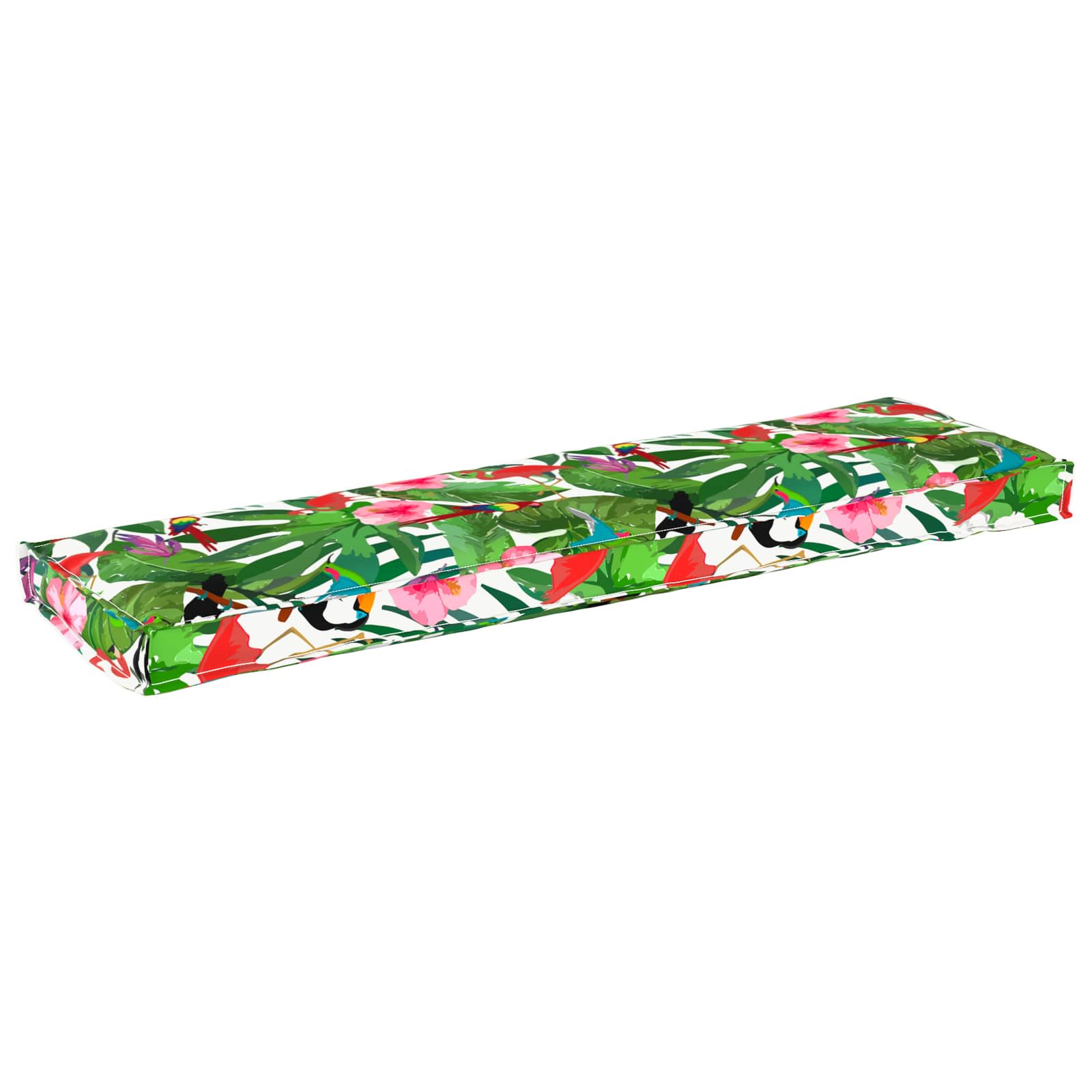 Kissen Anthrazit 140 x 40 x 8 cm Oxford-Stoff