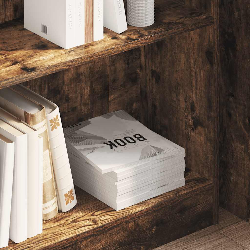 Bücherregal Weiß 40x24x75 cm Holzwerkstoff