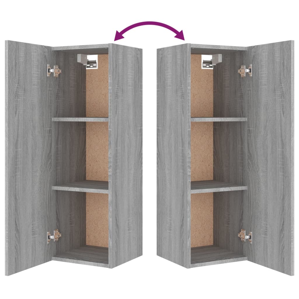 4-tlg. TV-Schrank-Set Weiß Holzwerkstoff