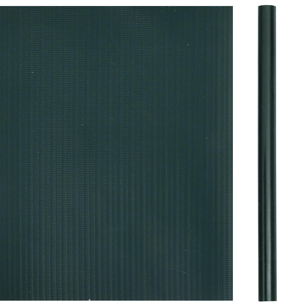 Garten-Sichtschutz 4 Stk. PVC 35x0,19 m Grün