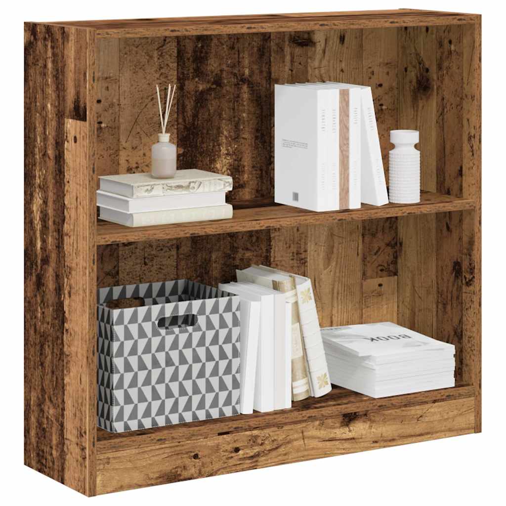 Bücherregal Weiß 40x24x75 cm Holzwerkstoff