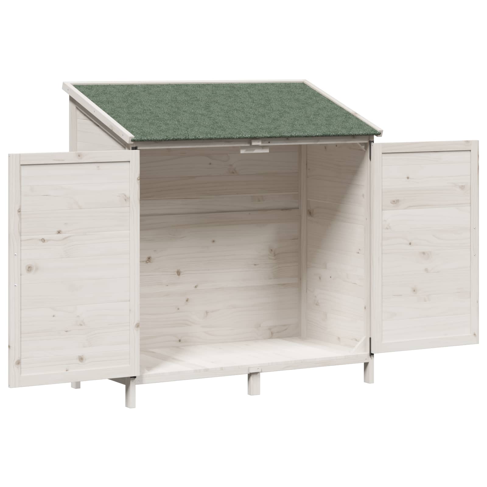Gartenschuppen Natur 59 x 56 x 113,5 cm Massivholz aus Fichte