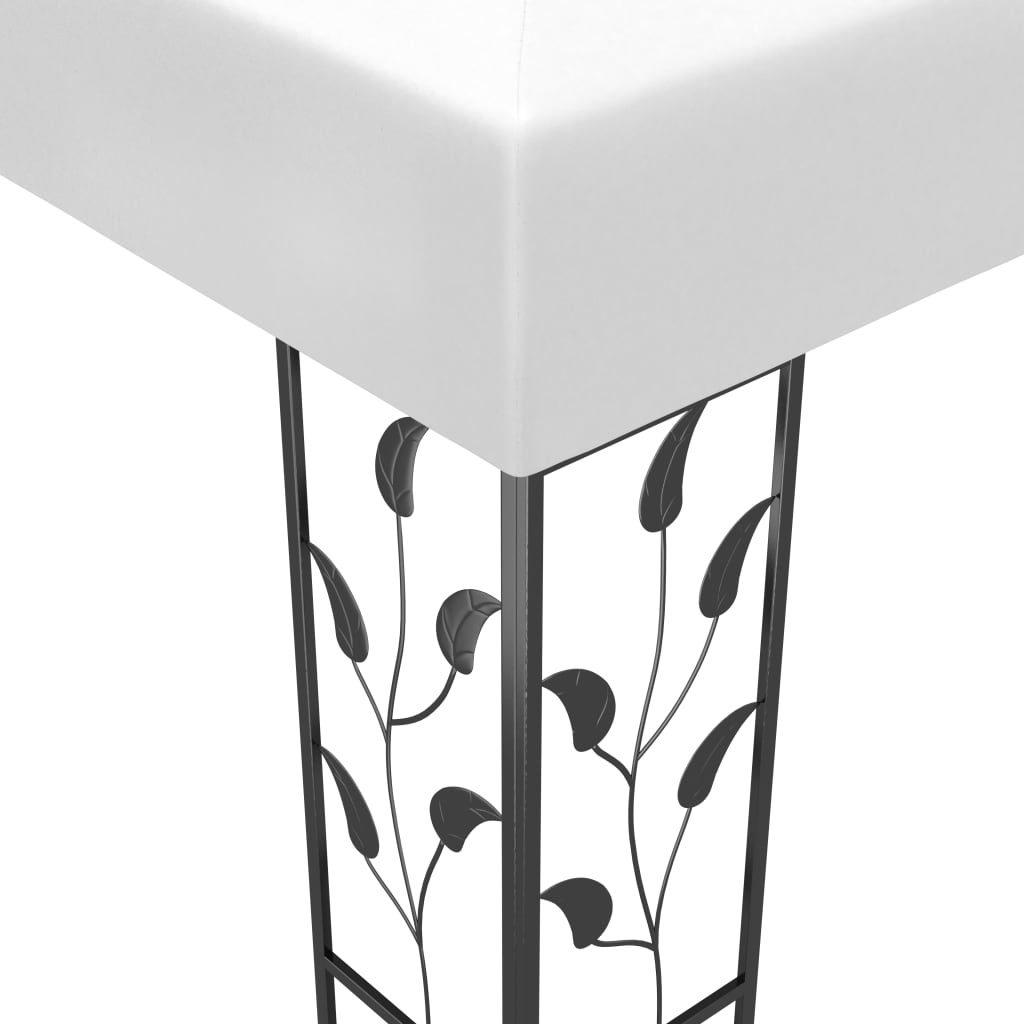 Pavillon 3x3 m Weinrot