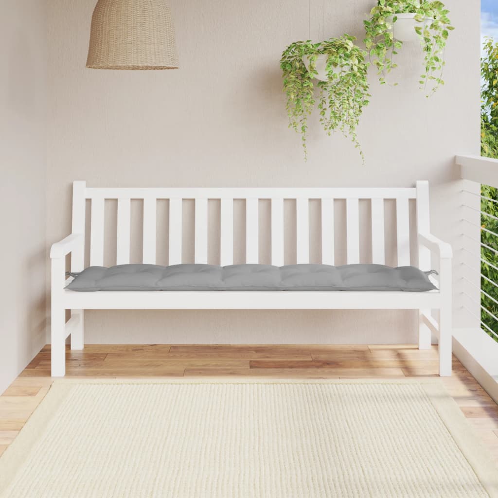 Gartenbank-Auflage Anthrazit 100x50x7 cm Oxford-Gewebe