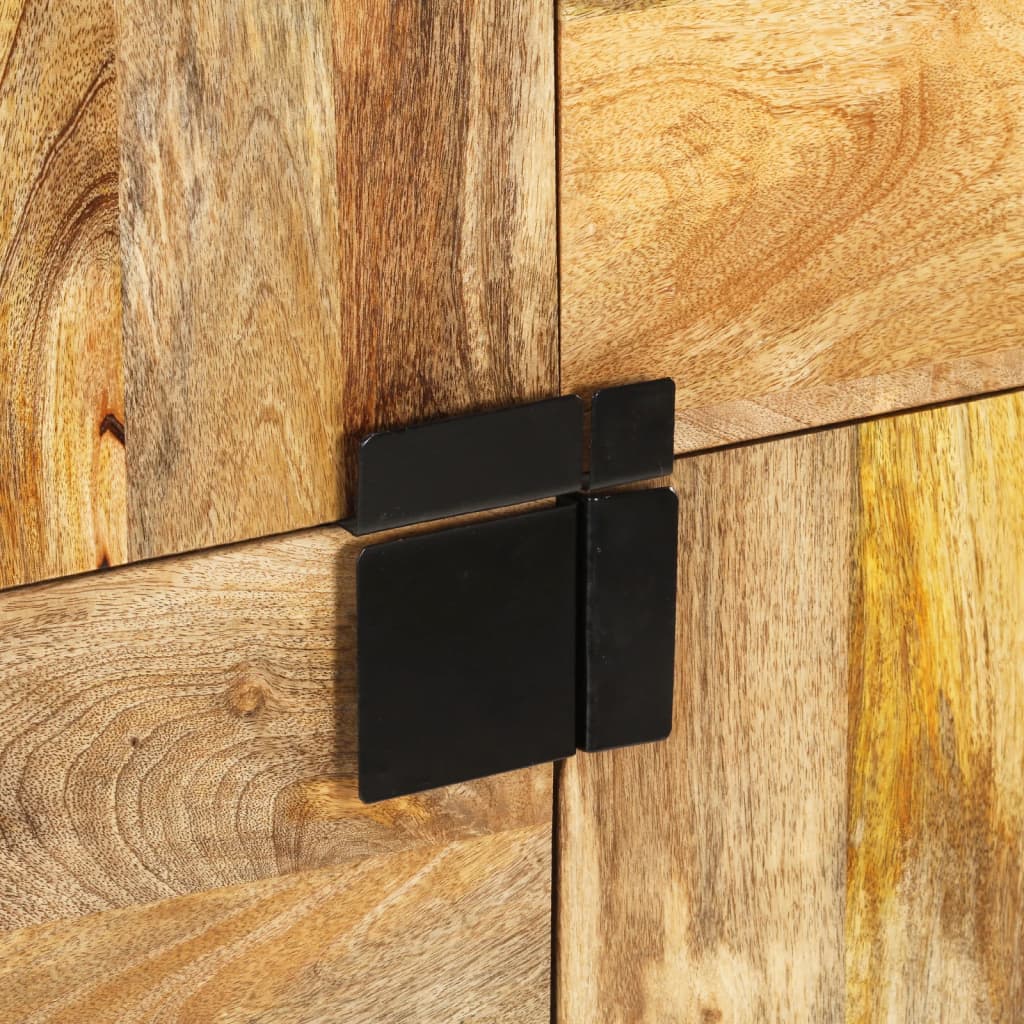 Highboard 80x30x100 cm Massivholz Mango