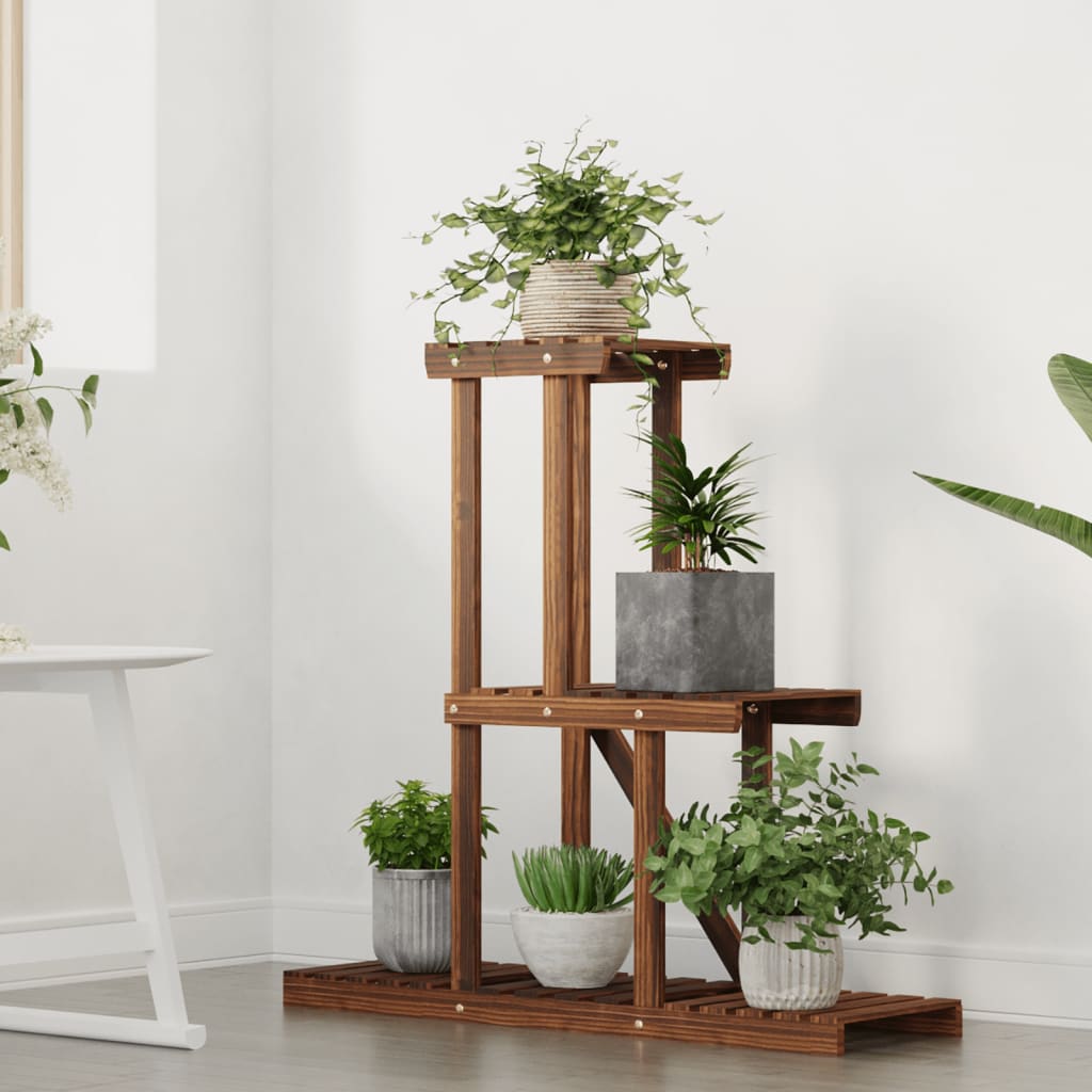 Blumenständer 110x25x96 cm Massivholz Tanne