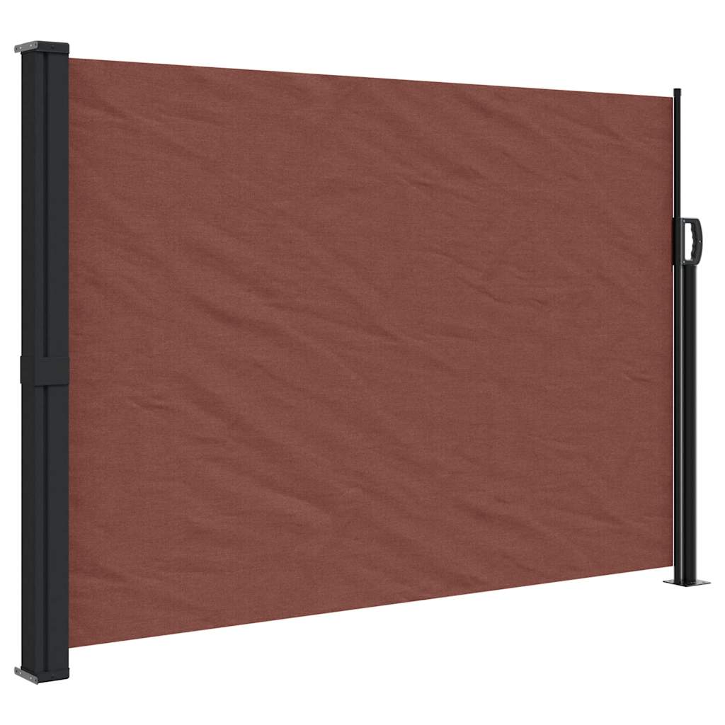 Seitenmarkise Ausziehbar Schwarz 100x300 cm
