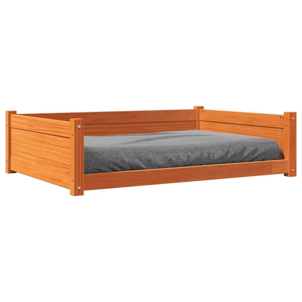 Hundebett 55,5 x 45,5 x 28 cm Massivholz Kiefer