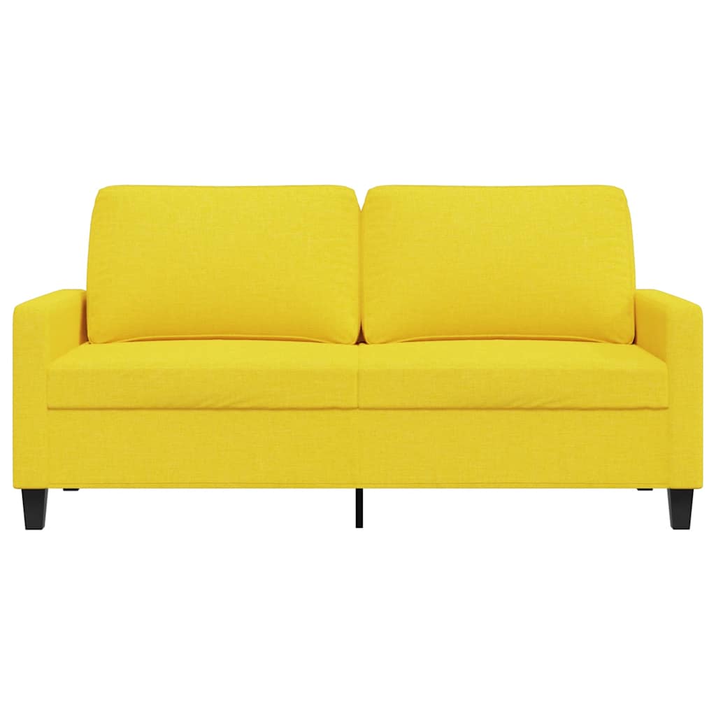 3-Sitzer-Sofa Hellgrau 180 cm Stoff
