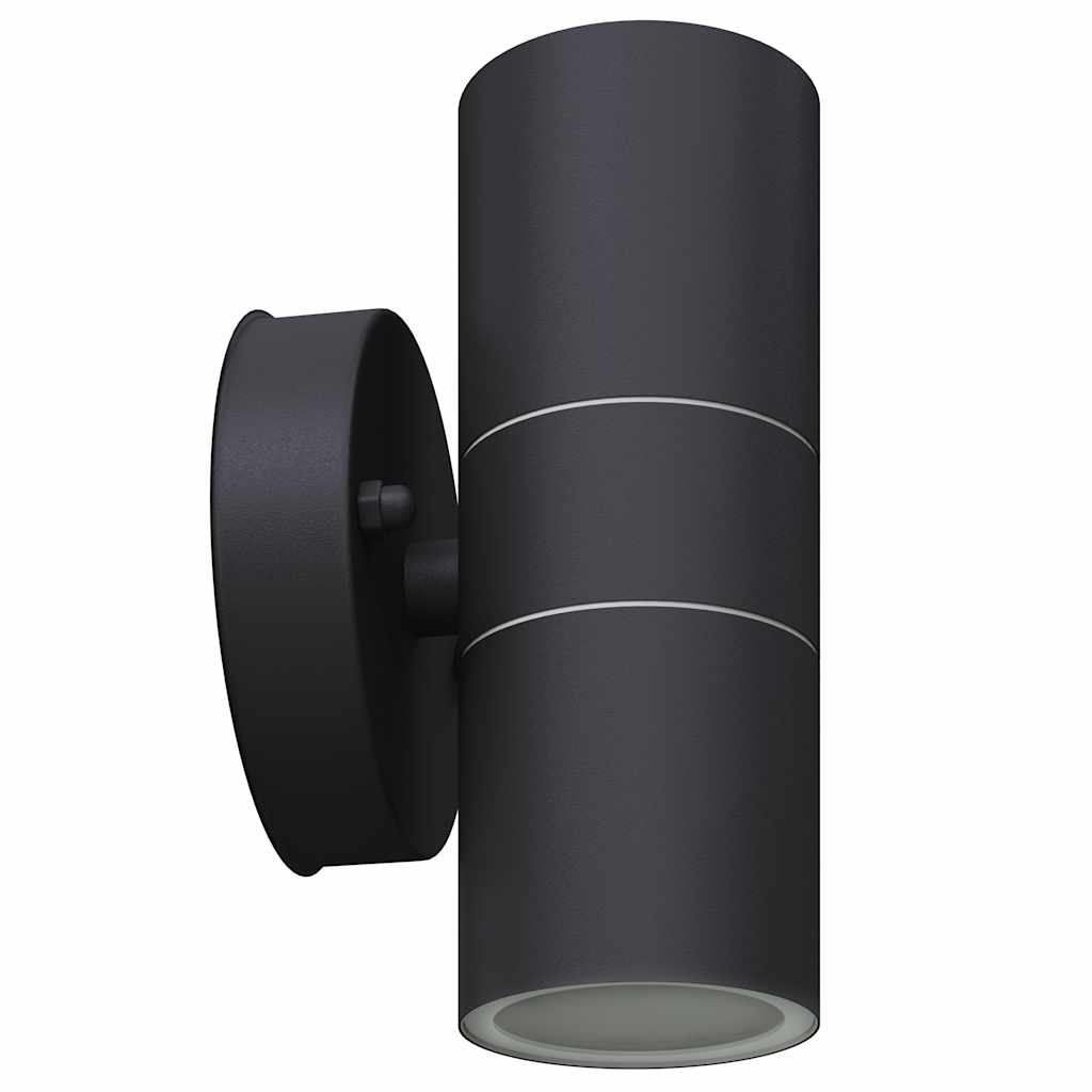 Outdoor LED-Wandleuchten 2 Stk. Edelstahl Abwärtsstrahlend