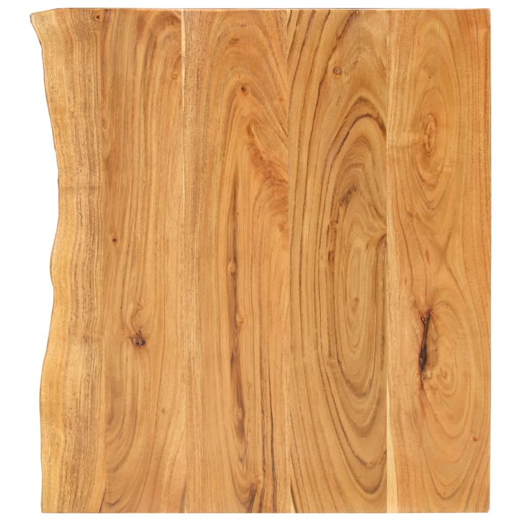 Badezimmer-Waschtischplatte Massivholz Akazie 100x52x2,5 cm