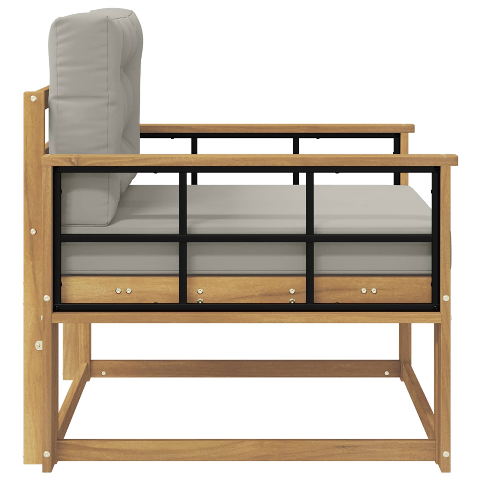 Outdoor Mittelsofa Natur