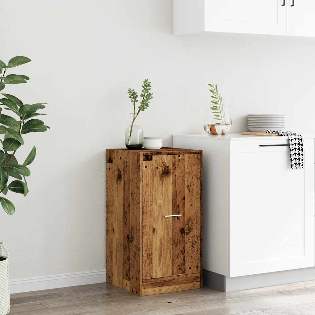 Apothekerschrank Weiß 30 x 41 x 174,5 cm Holzwerkstoff