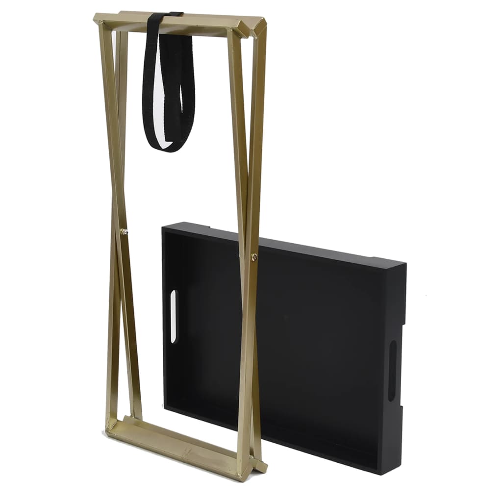 Klapptisch Schwarz 48x34x61 cm MDF