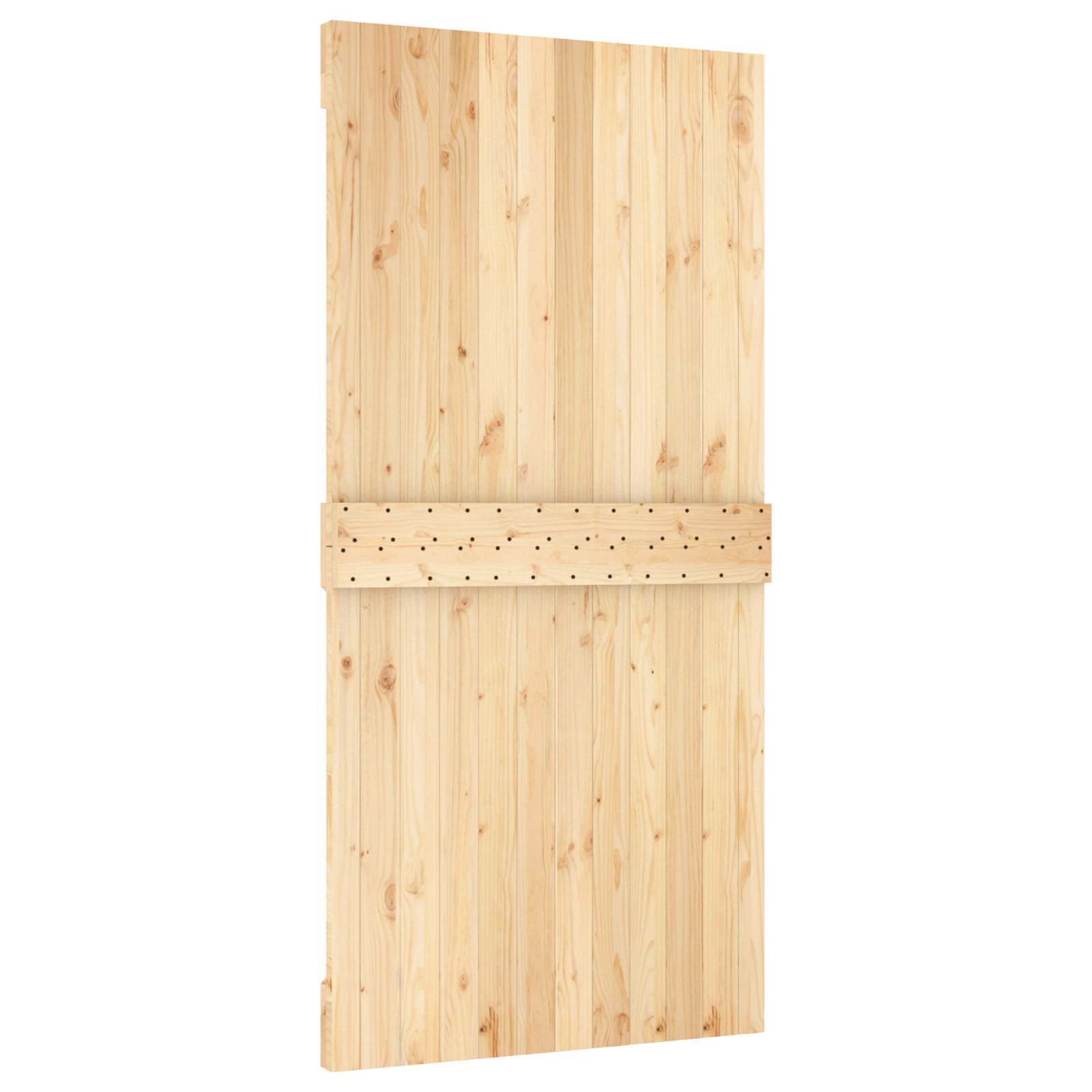 Tür NARVIK Natur 80 x 210 cm Massivkiefer
