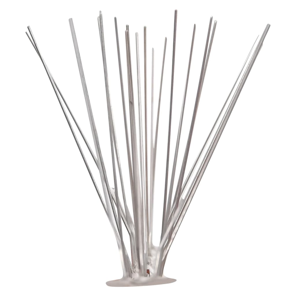 20-tlg. Taubenabwehr Spikes-Set Edelstahl 10 m 4-reihig