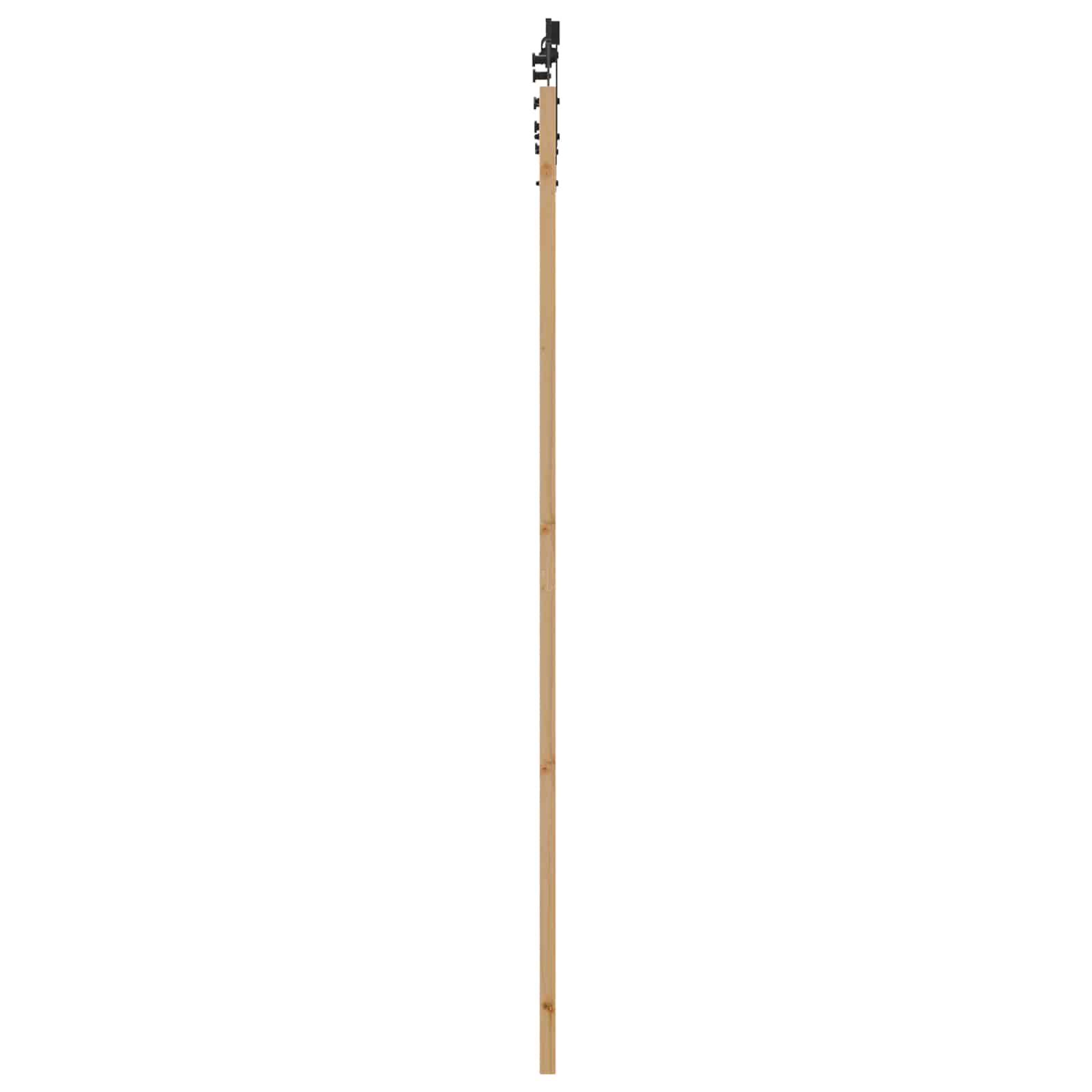 Schiebetür ORKDAL Natur 61 x 198,5 cm Massives Kiefernholz