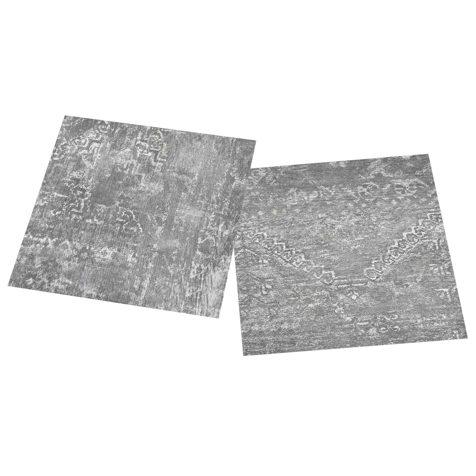 Selbstklebende Bodenplanken 30,5 x 30,5 cm 20 pcs PVC Betongrau